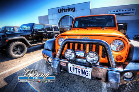 Uftring pekin - The Uftring Auto Group has purchased the Chrysler-Dodge-Jeep dealership at 140 Radio City Drive in North Pekin, on Route 29 just south of I-474, from Joe O'Brien. The acquisition restores the C…